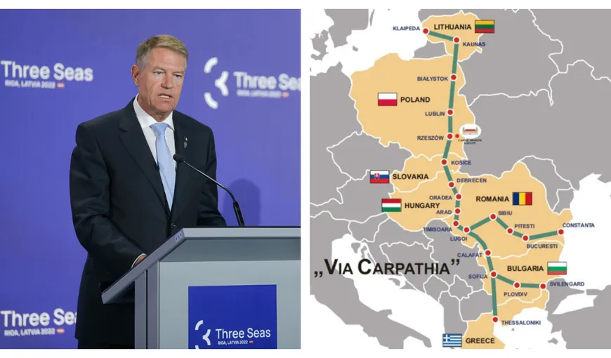 Klaus Iohannis, anunţ de ultimă oră despre „Via Carpatia”, drumul dintre Marea Neagră şi Marea Baltică. „Va conține părți de drum rapid sau autostradă care deja există”