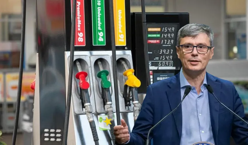 Preţ benzină şi motorină. Virgil Popescu speră ca marile companii să aplice reducerea de 50 de bani şi nu ştie dacă preţurile vor sări de 10 lei