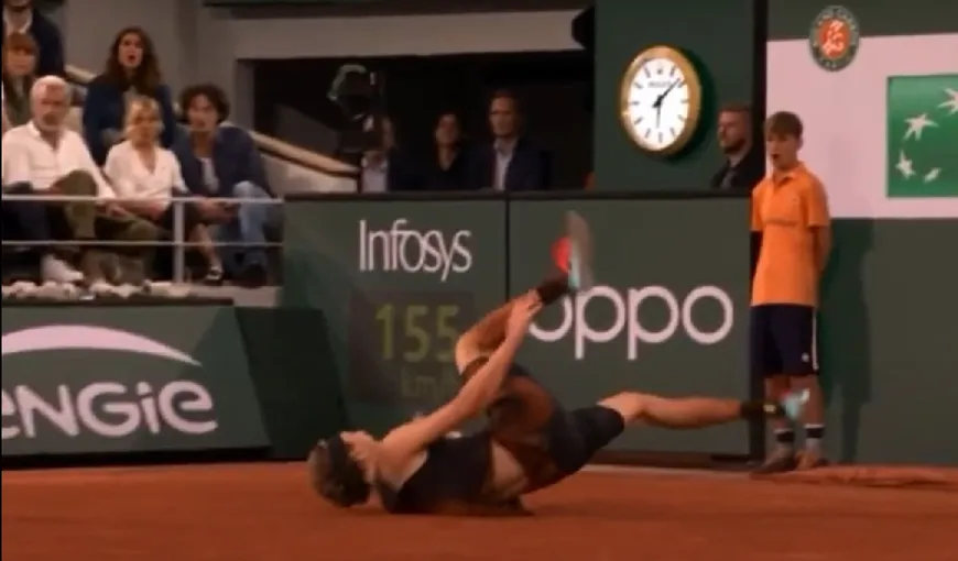 Momente GROAZNICE la Roland Garros. Alexander Zverev şi-a luxat glezna şi a urlat de durere chiar pe teren. Rafa Nadal este în a 14-a finală la openul francez VIDEO