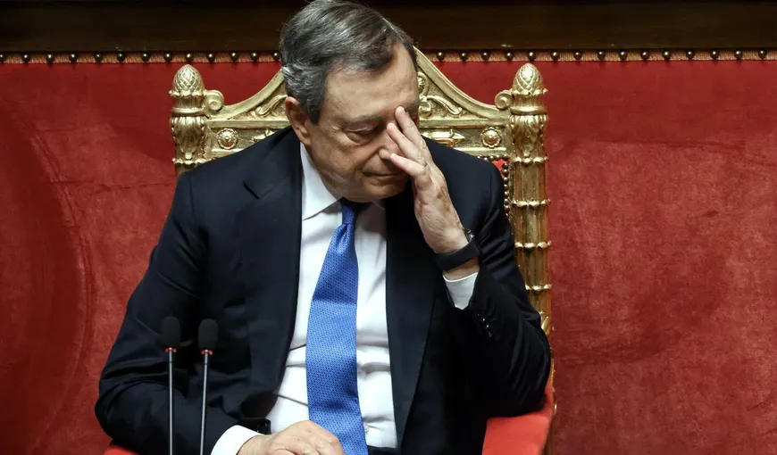 Criză politică în Europa. După Boris Johnson, a demisionat şi Mario Draghi, premierul Italiei. UPDATE: Preşedintele i-a refuzat-o!