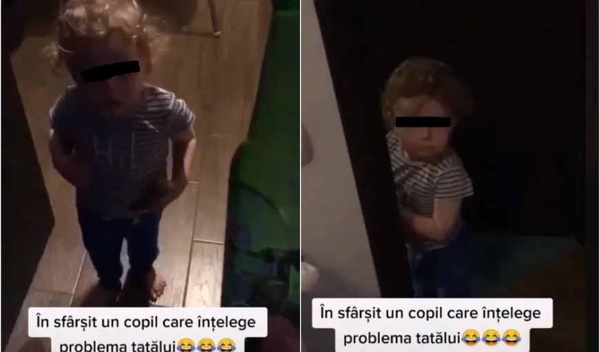 Un băiat de doi ani a devenit viral pe TikTok: „Nu mai are tati bere”