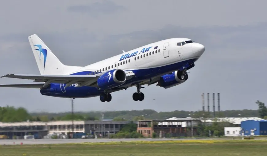 Amendă de două milioane de euro pentru Blue Air, din cauza zborurilor anulate