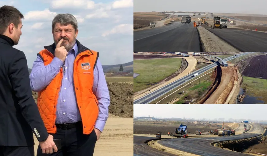 Autostrada Moldovei, aproape să fie construită complet de un antreprenor român. Încă un succes bifat de „Regele Drumarilor”, Dorinel Umbrărescu