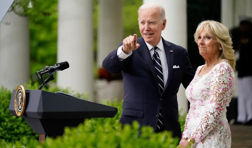 Incident public cu Prima Doamnă. Jill Biden i-a mulţumit americanului care i-a strigat că soţul ei este cel mai prost preşedinte, imaginile au devenit virale VIDEO