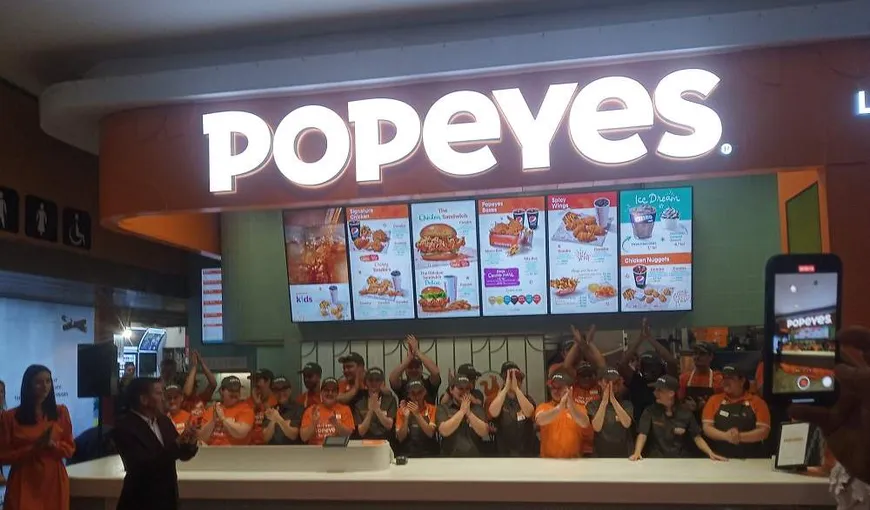 Popeyes se extinde în mall-urile din București. Al doilea restaurant se deschide la finalul lunii iulie