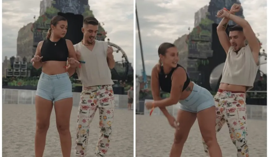 Emil Rengle şi Alexandra Duli, dans lasciv postat pe Internet. Video-ul a devenit viral: „Dacă eram în aceeași echipă…”