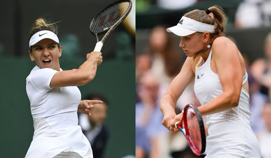 Simona Halep, eliminată de la Wimbledon 2022. A ratat finala: 3-6, 3-6 cu Elena Rybakina