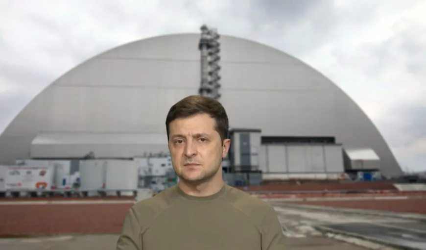 Cum a reușit Rusia să preia controlul centralei nucleare de la Cernobîl, în doar două ore. Volodimir Zelenski, luat prin surprindere