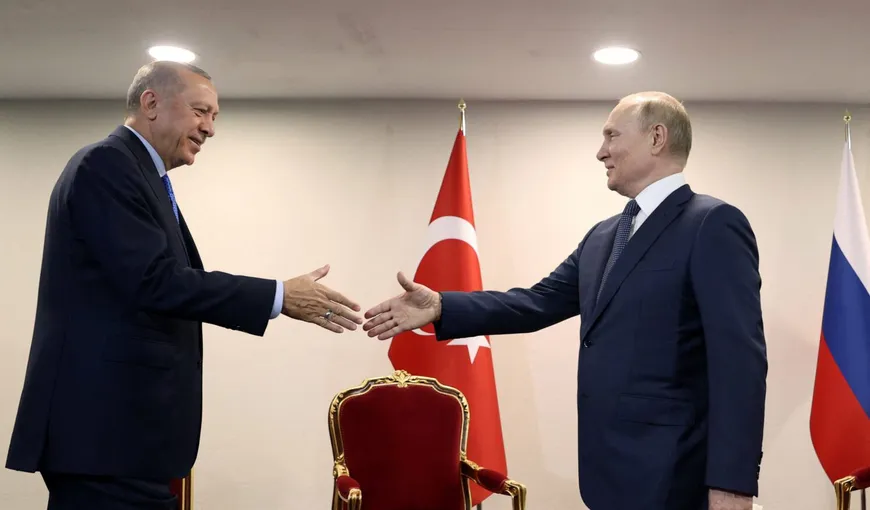 Întâlnire de gradul zero în Rusia! Recep Erdogan merge să-l viziteze pe Vladimir Putin, vineri, la Soci
