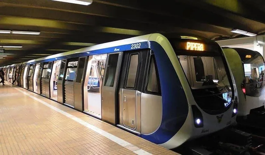 Probleme la metrou în București. Trenurile au fost afectate de o cădere de tensiune