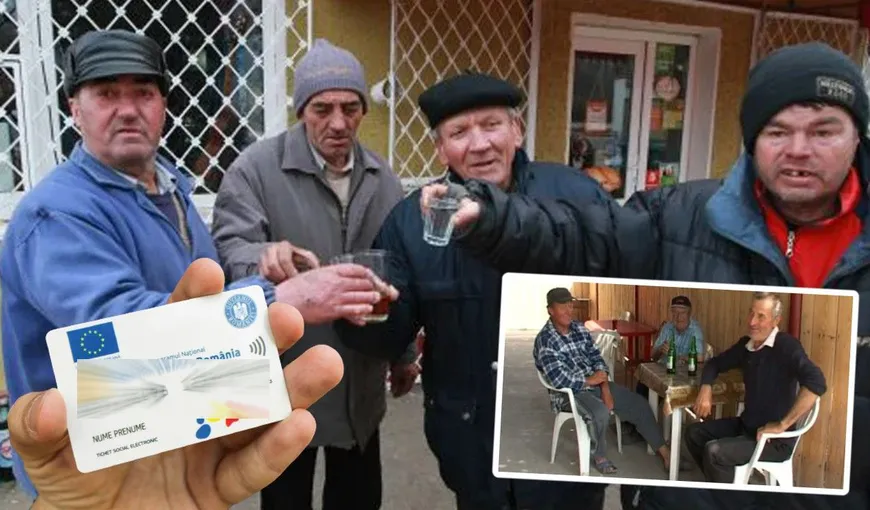 VOUCHERE SOCIALE 2022. Mii de carduri blocate după ce beneficiarii le-au vândut pe alcool