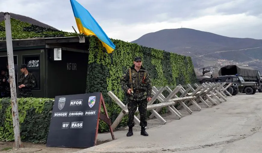Ucraina aruncă totul în luptă. Şi-a retras militarii staţionaţi în Kosovo pentru a-i trimite pe front în Donbas