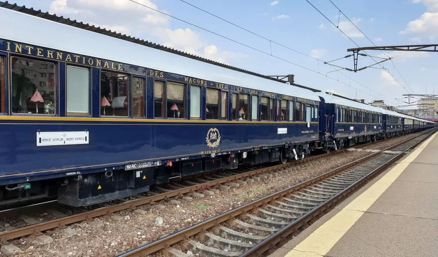 Orient Express a ajuns în România. În ce oraşe opreşte celebrul tren