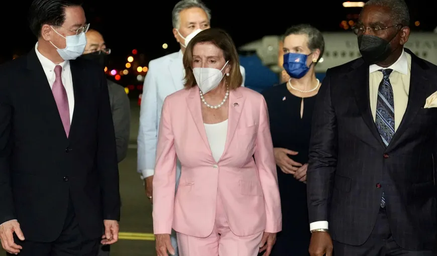 Ambasada Chinei la Bucureşti condamnă vizita lui Nancy Pelosi în Taiwan şi denunţă „duplicitatea SUA”
