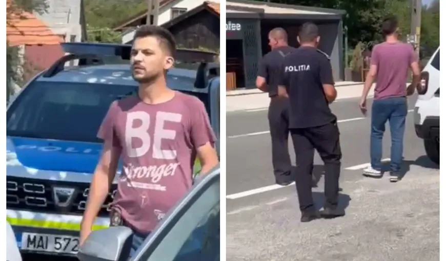 Poliţist testat antidrog după ce un bărbat şi fiul său au fost prinşi drogaţi la volan. Scandal de amploare în Gorj