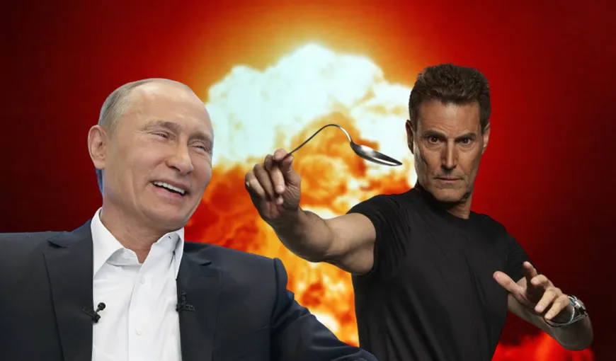 Iluzionistul care îndoaie linguri cu puterea minții l-a amenințat cu moartea pe Vladimir Putin. Vrăjitoarele, vracii și magicienii sar în apărarea lui Joe Biden