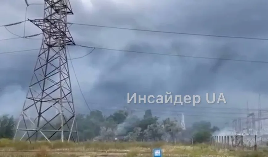 Reactor al centralei nuleare de la Zaporojie, oprit după atacuri cu bombe. Ruşii şi ucrainenii se acuză reciproc. Reacţia lui Zelenski