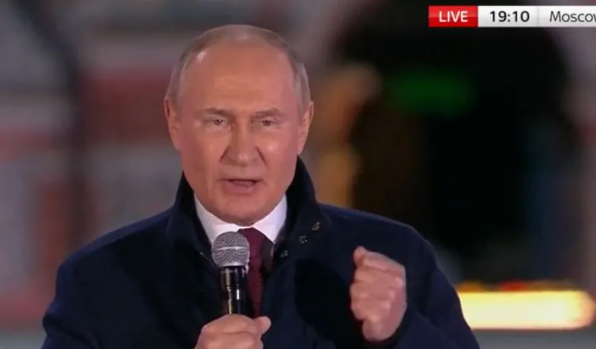 Noua armă ideologică a lui Vladimir Putin, prezentată sutelor de mii de ruși ieșiți în stradă: „A făcut un brand din asta!”