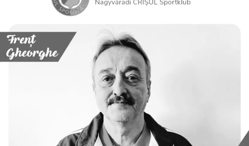 A murit „Titi” Frenț, fostul director al clubului Crișul Oradea. Lumea sportului bihorean este în doliu