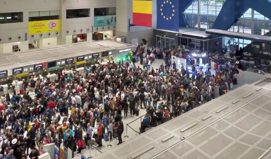 Haos la Aeroportul „Henri Coandă” Otopeni! Ce companie a consemnat cele mai multe întârzieri