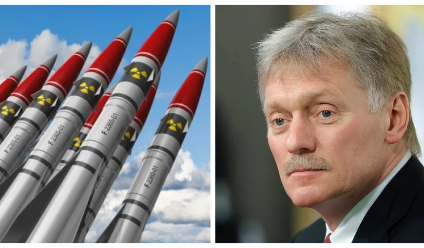 Kremlinul recomandă prudenţă în speculaţiile privind utilizarea armelor nucleare: „Oamenii care vorbesc despre escaladarea nucleară se comportă foarte iresponsabil”