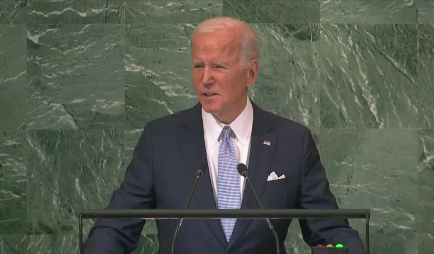 Joe Biden: „Rusia a încălcat cu neruşinare acordurile şi Cartea ONU. Un război declanşat de un singur om”
