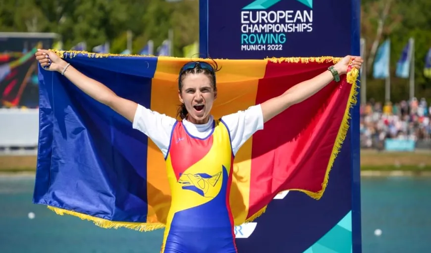 AUR pentru România la Mondialele de canotaj! Ionela Cozmiuc a câştigat finala de schif simplu, categorie uşoară
