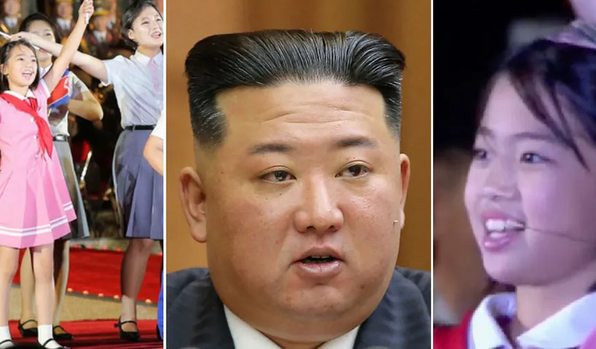 Prima apariţie în public a presupusei fiice a dictatorului Kim Jong Un. Cum s-au dat de gol dictatorul şi soţia lui VIDEO