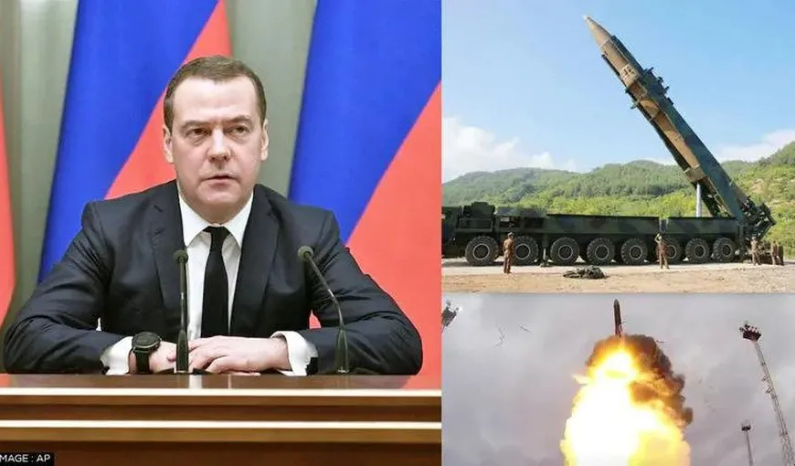 Medvedev a amenințat că va răspunde cu arme nucleare la atacul NATO asupra Crimeei. „Rusia și-a ales propriul drum. Nu există cale de întoarcere”