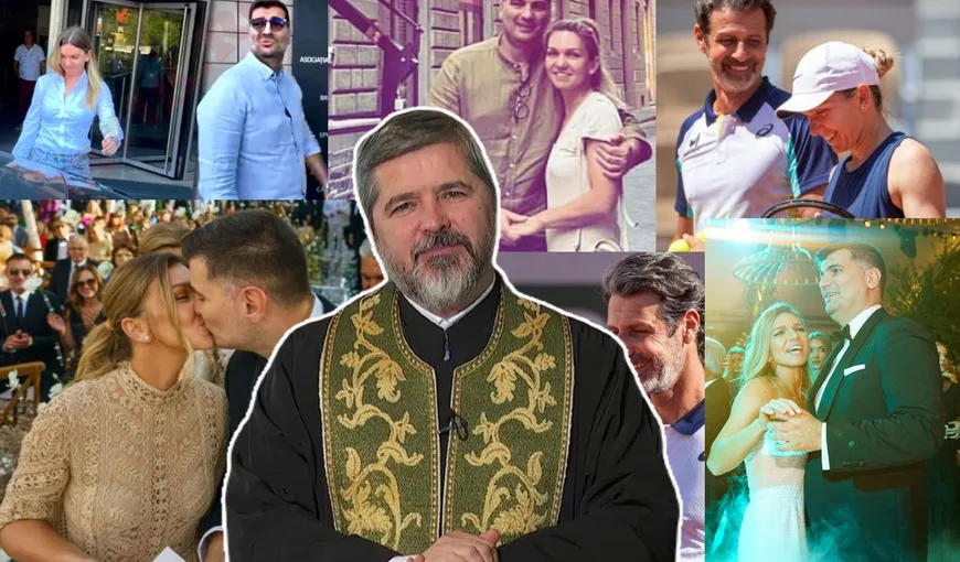 Preotul Vasile Ioana susţine divorţul Simonei Halep de Toni Iuruc: „Dacă viața ta devine un iad, divorțul poate fi o soluție!”