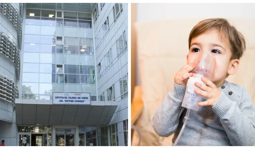 Val de pneumonii neobişnuite la copii. Secţia boli respiratorii de la Spitalul Gomoiu este plină