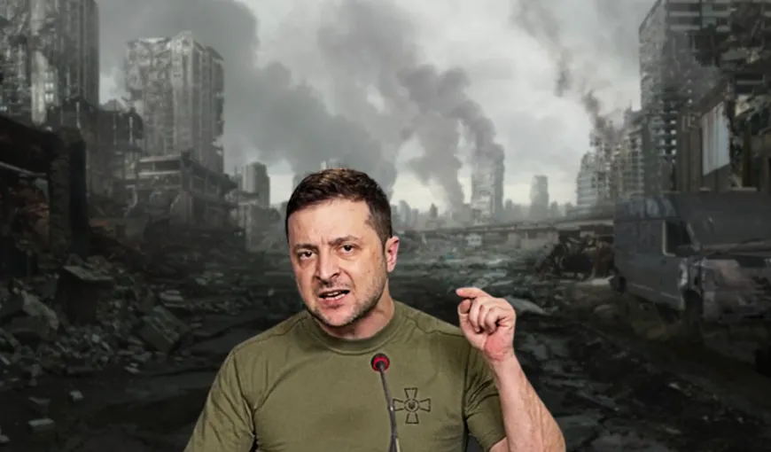 Volodimir Zelenski: „Am doborât 20 de rachete şi 15 drone”