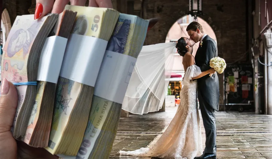 Statul pune bani în contul mirilor. Cât este „darul de nuntă” de la Guvern în 2023, s-au modificat condiţiile
