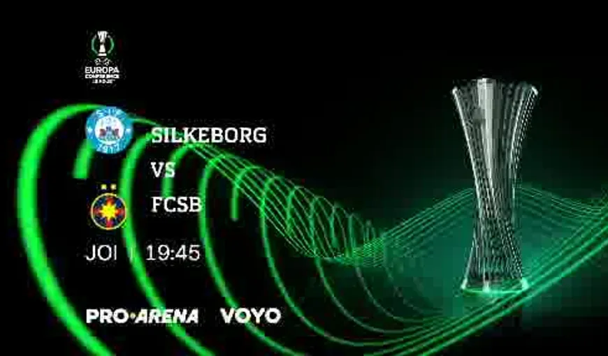 Silkeborg – FCSB 5-0. Umilinţă pentru Becali în Conference League. Dică: „Mai sunt trei meciuri de disputat”