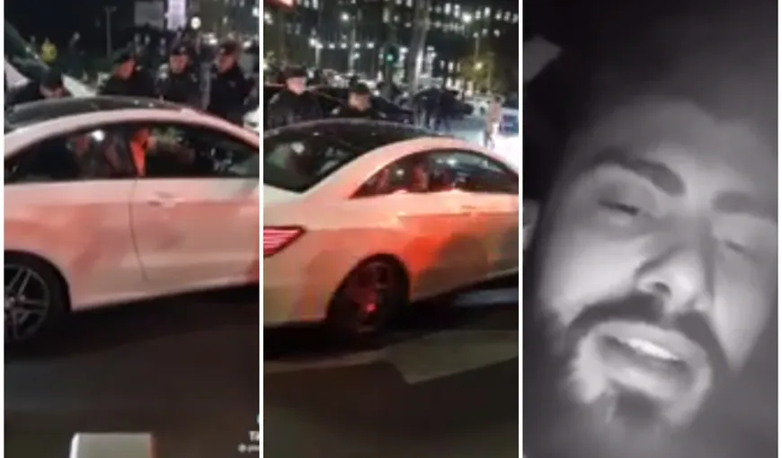 Şoferul Mercedesului care a lovit mai multe mașini în centrul Capitalei și a fugit de poliție a fost prins. În trecut, a fost implicat într-un dosar pentru consum de droguri. VIDEO