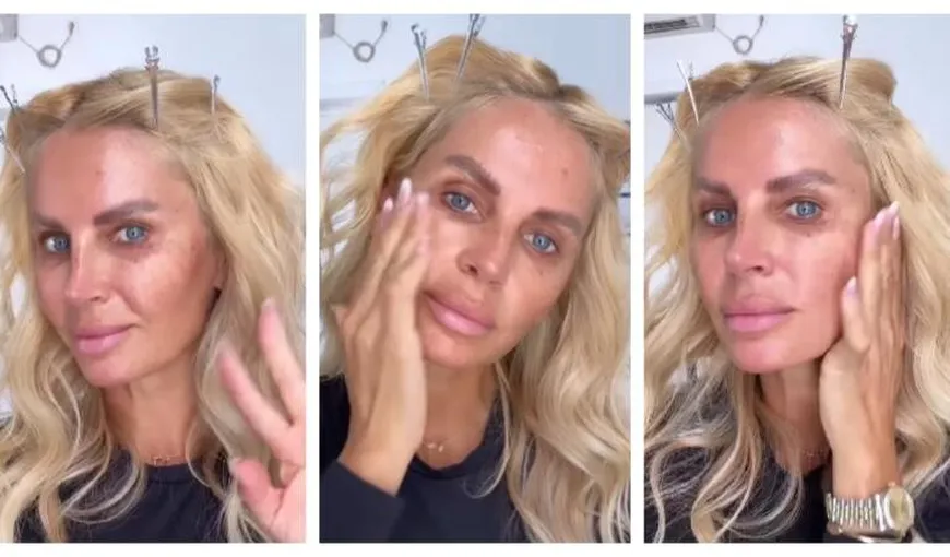 Andreea Bănică, imagini virale fără machiaj și fără filtre. Cum arată vedeta la 44 de ani: „Tenul meu nu este perfect!”