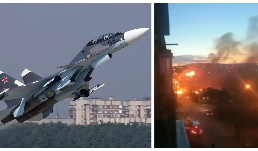 Aeronavele rusești cad ca muștele. Un avion de vânătoare s-a prăbușit peste o casă în Siberia