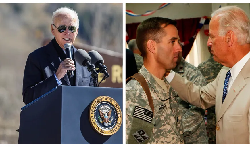 Joe Biden a gafat din nou. Președintele american a afirmat că fiul său care a murit de cancer ”și-a pierdut viața în Irak”