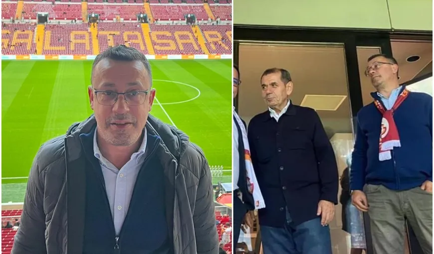 Victor Ciutacu, pe stadion la un meci de infarct. Jurnalistul România TV a fost invitatul preşedintelui lui Galatasaray în vulcanul din Istanbul al lui Cim Bom VIDEO