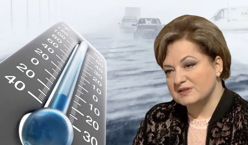 Prognoza meteo. Florinela Georgescu (ANM) anunţă minus 10 grade Celsius în decembrie şi viscole în ianuarie