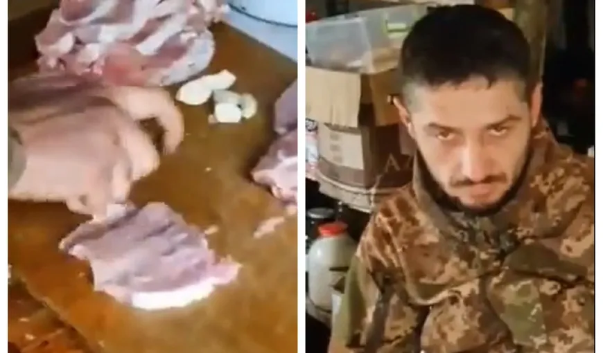 Un soldat ucrainean bate şniţelele cu grenada: „După asta, încearcă să-i spui bucătarului că nu-ţi place mâncarea”