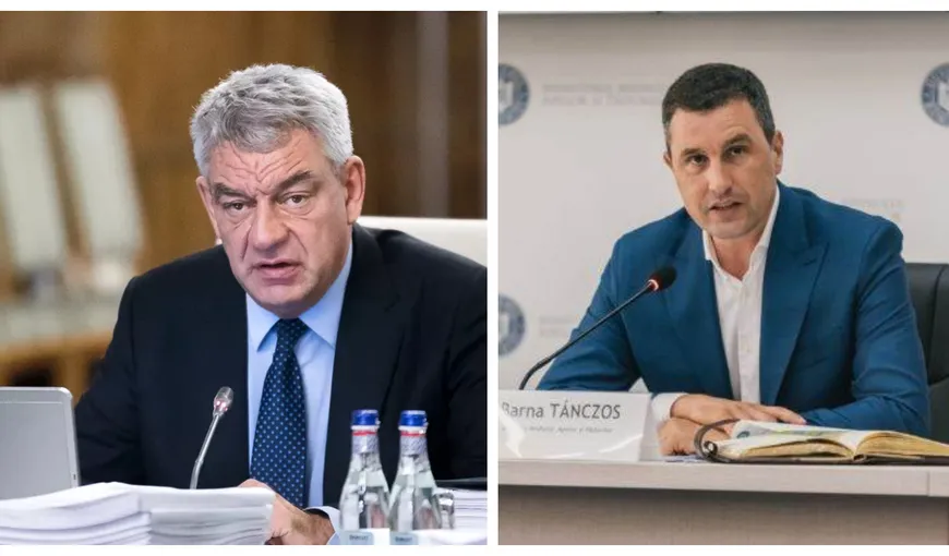 Mihai Tudose, atac dur la adresa ministrului Mediului: ”Eu nu i-am cerut demisia lui Tanczos Barna. E cazul să fie dat afară!”