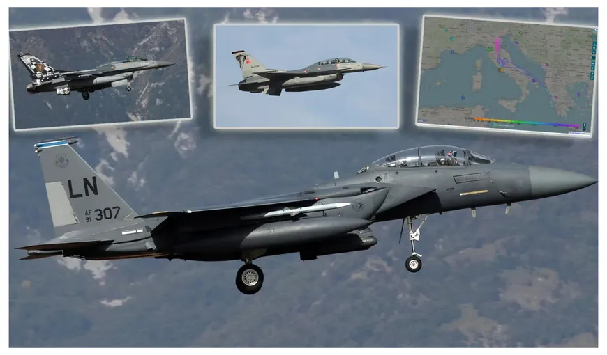 NATO scoate avioanele de luptă pentru a descuraja nuclear Rusia care atacă năprasnic Ucraina