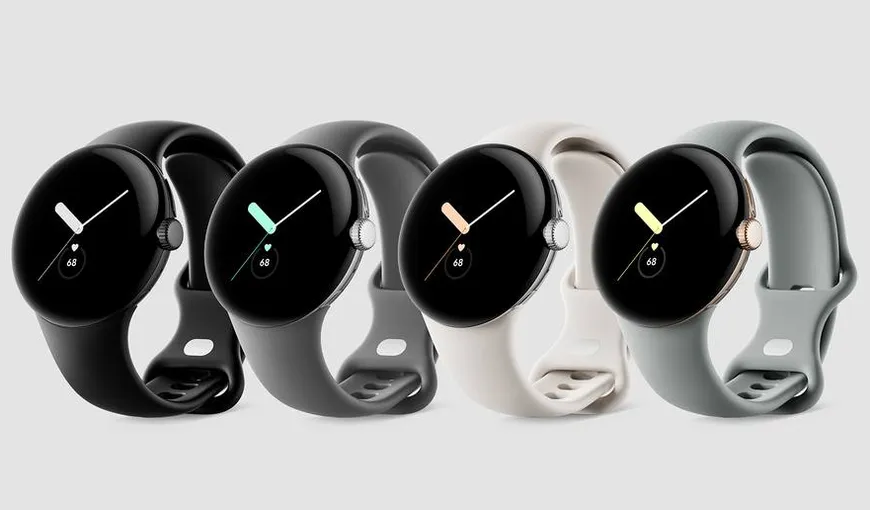 Google a lansat primul său smartwatch. Cât va costa Google Pixel Watch