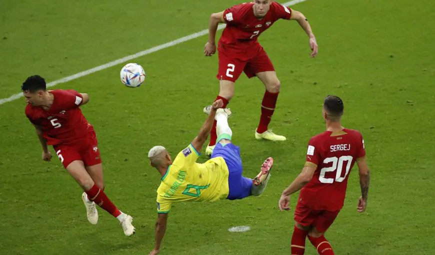 CM 2022. Brazilia a trecut de grupe după 1-0 cu Elveţia