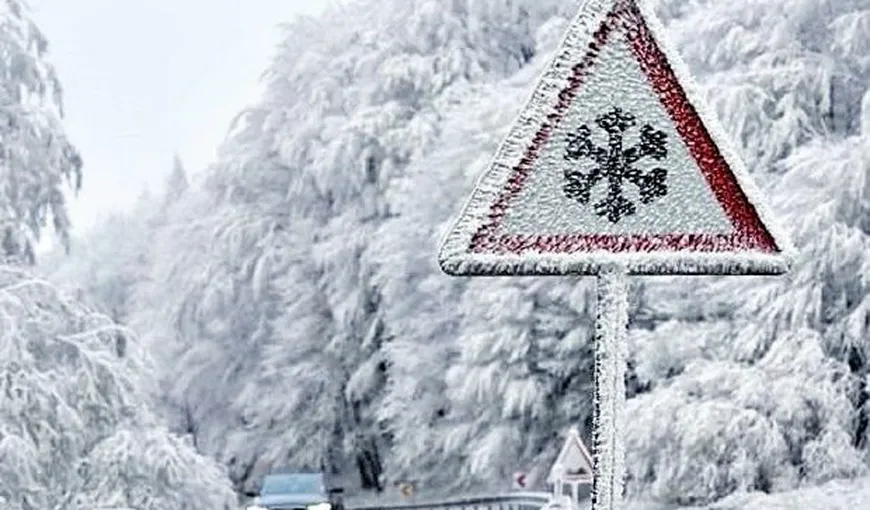 ANM: „O masă de aer polar avansează repede în România”. Minimele vor ajunge la -10 grade, de la 20 de grade în acest week-end