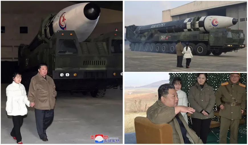 După amenințările cu arme nucleare, Kim Jong-un și-a prezentat fiica lumii întregi