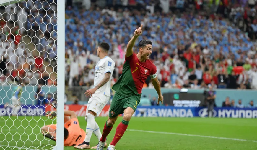 CM 2022: Portugalia – Uruguay 2-0 şi Ronaldo va juca în optimi. Program meciuri marţi, 29 noiembrie