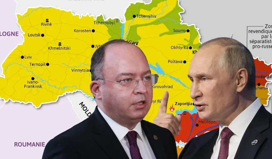MAE, reacție de ultimă oră la afirmațiile lui Vladimir Putin: „România nu are pretenții teritoriale în Ucraina”