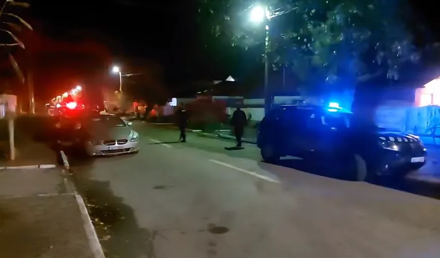 Împuşcături în Teleorman! Un jandarm a fost rănit, iar un polițist s-a ales cu uniforma ruptă în timpul intervenției pentru aplanarea unui scandal